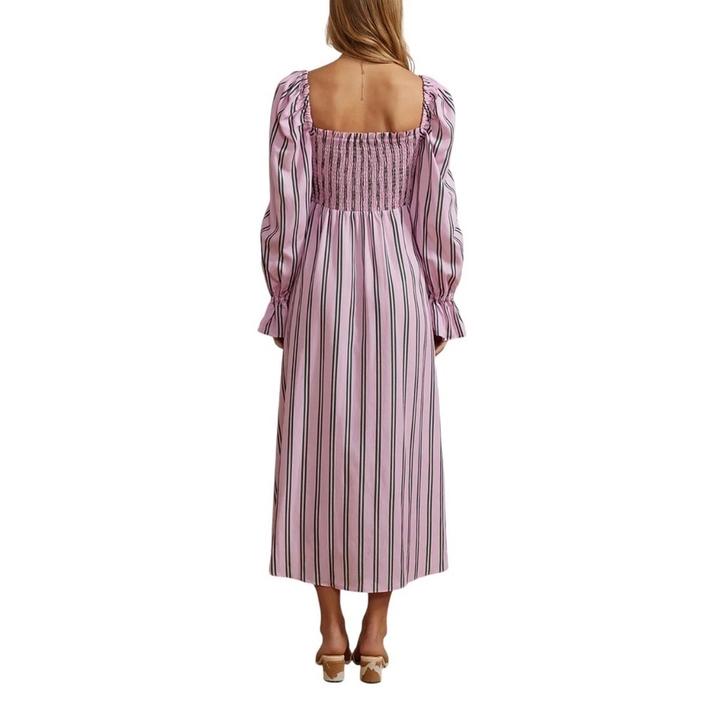 KITRI Jolene Palm Springs Stripe Midi Dress - Picture 2 of 11